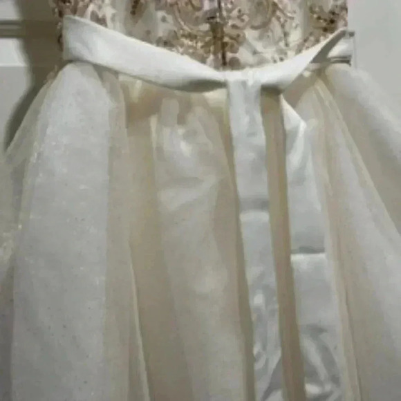 Biscotti‎ Collection Princess Dress White And Gold Girls Size 6 NWT - Picture 9 of 12
